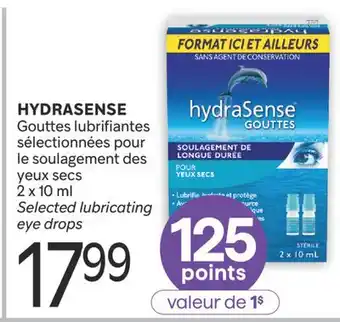 Brunet HYDRASENSE Gouttes lubrifiantes sélectionnées pour le soulagement des yeux secs offer