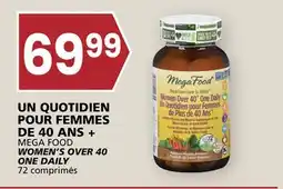 Rachelle-Bery Grocery MEGA FOOD WOMEN'S OVER 40 ONE DAILY offer