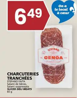 Rachelle-Bery Grocery STEFANO FAITA SLICED DELI MEATS offer