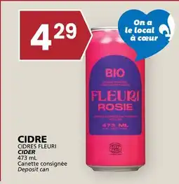 Rachelle-Bery Grocery CIDRES FLEURI CIDER offer