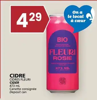 Rachelle-Bery Grocery CIDRES FLEURI CIDER offer