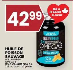 Rachelle-Bery Grocery AQUAOMEGA OMEGA-3 WILD CAUGHT FISH OIL offer