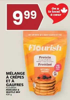 Rachelle-Bery Grocery FLOURISH PANCAKES & WAFFLE MIX offer
