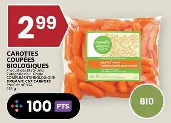 Rachelle-Bery Grocery COMPLIMENTS BIOLOGIQUE ORGANIC CUT CARROTS offer