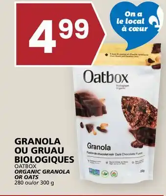 Rachelle-Bery Grocery OATBOX ORGANIC GRANOLA OR OATS offer