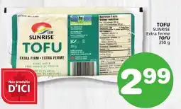Marches Tradition SUNRISE Extra ferme TOFU offer