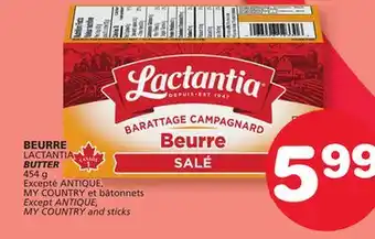 Marches Tradition LACTANTIA BUTTER offer