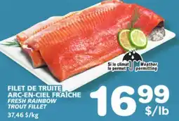 Marches Tradition FRESH RAINBOW TROUT FILLET offer
