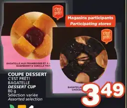 Marches Tradition BAGATELLE DESSERT CUP offer
