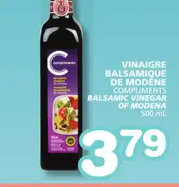 Marches Tradition COMPLIMENTS BALSAMIC VINEGAR OF MODENA offer