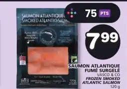 Marches Tradition VASCO & CO FROZEN SMOKED ATLANTIC SALMON offer