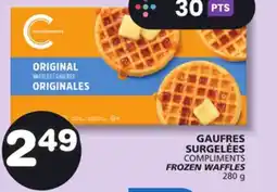 Marches Tradition COMPLIMENTS FROZEN WAFFLES offer