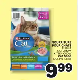Marches Tradition PURINA CAT CHOW, KITTEN CHOW CAT FOOD offer