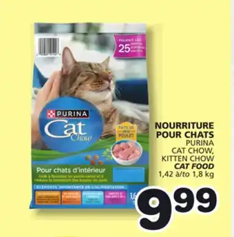 Marches Tradition PURINA CAT CHOW, KITTEN CHOW CAT FOOD offer