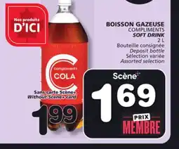 Marches Tradition COMPLIMENTS SOFT DRINK offer