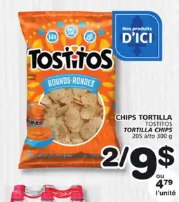 Marches Tradition TOSTITOS TORTILLA CHIPS offer