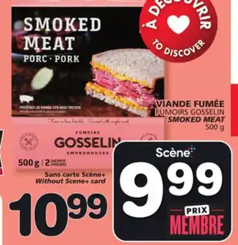 Marches Tradition FUMOIRS GOSSELIN SMOKED MEAT offer