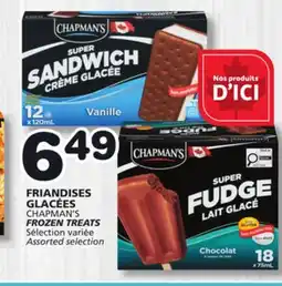 Marches Tradition CHAPMAN'S FROZEN TREATS offer