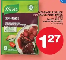 Marches Tradition KNORR SAUCE MIX OR PASTA SAUCE MIX offer