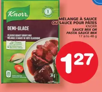 Marches Tradition KNORR SAUCE MIX OR PASTA SAUCE MIX offer