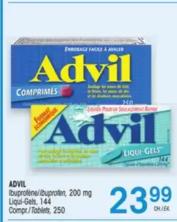 Uniprix ADVIL Ibuprofène/Ibuprofen, 200 mg, Liqui-Gels offer