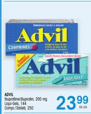 Uniprix ADVIL Ibuprofène/Ibuprofen, 200 mg, Liqui-Gels offer