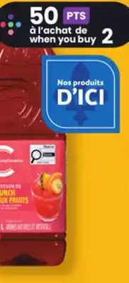 Marches Tradition COMPLIMENTS FRUIT DRINK offer