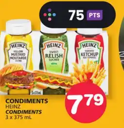 Marches Tradition HEINZ CONDIMENTS offer