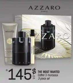 Uniprix AZZARO THE MOST WANTED Coffret 3 morceaux/3-piece set offer