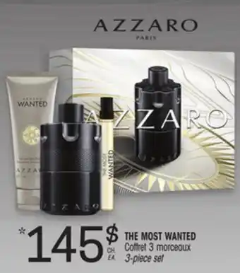 Uniprix AZZARO THE MOST WANTED Coffret 3 morceaux/3-piece set offer