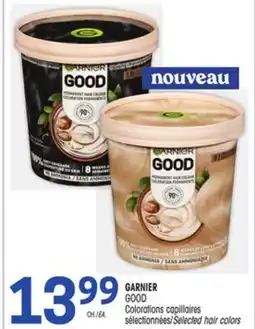 Uniprix GARNIER GOOD Colorations capillaires sélectionnées/Selected hair colors offer