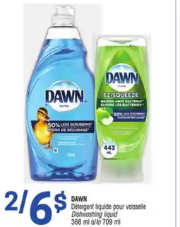 Uniprix DAWN Détergent liquide pour vaisselle/Dishwashing liquid offer