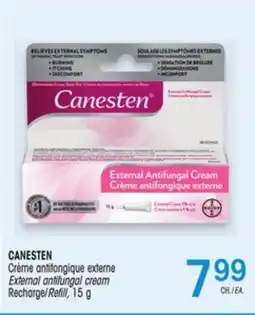 Uniprix CANESTEN Crème antifongique externe/ External antifungal cream Recharge/Refill offer