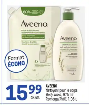 Uniprix AVEENO Nettoyant pour le corps/ Body wash, Recharge/Refill offer