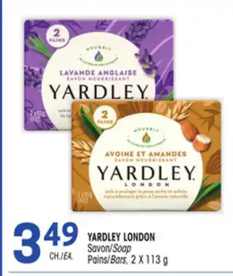 Uniprix YARDLEY LONDON Savon/Soap,Pains/Bars offer