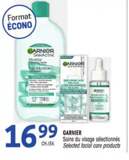 Uniprix GARNIER Soins du visage sélectionnés / Selected facial care products offer