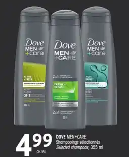 Uniprix DOVE MEN+CARE Shampooings sélectionnés/Selected shampoo offer