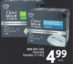 Uniprix DOVE MEN+CARE Savon/Soap Pains/Bars offer