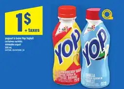 Maxi YOGOURT À BOIRE YOP YOPLAIT, 200 ML offer