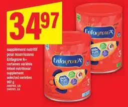 Maxi SUPPLÉMENT NUTRITIF POUR NOURRISSONS ENFAGROW A+ | INFANT NUTRITIONAL SUPPLEMENT, 907 G offer