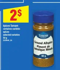 Maxi ÉPICES TAMAM | SPICES, 50 g offer