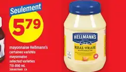 Maxi MAYONNAISE HELLMANN'S, 710-890 mL offer
