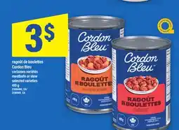 Maxi RAGOÛT DE BOULETTES CORDON BLEU | MEATBALLS OR STEW, 410 G offer