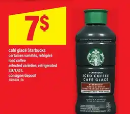 Maxi CAFÉ GLACÉ STARBUCKS | ICED COFFEE, 1,18/1,42 L offer