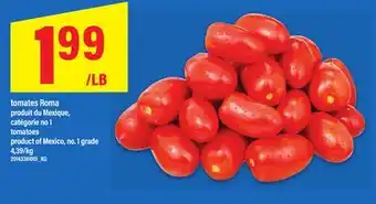 Maxi TOMATES ROMA | ROMA TOMATOES offer