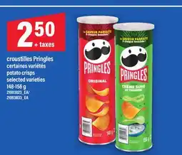 Maxi CROUSTILLES PRINGLES | POTATO CRISPS, 148-156 G offer