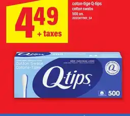 Maxi COTON-TIGE Q-TIPS | COTTON SWABS, 500 UN offer