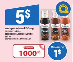 Maxi SAUCE POUR CUISSON P. F. CHANG | COOKING SAUCE, 350 ML offer