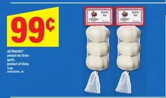 Maxi AIL ROOSTER | GARLIC, 3 UN offer