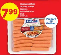 Maxi SAUCISSES LAFLEUR | SAUSAGES, 675 G offer